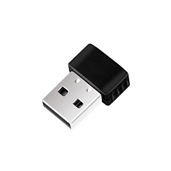 Wireless LAN Micro-Adapter, 802.11b/g/n, USB 2.0, 300 Mbit/s
